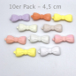 Preview: Auer Haarspangen Farbwechsel 10er Pack - pastell