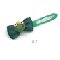 Preview: Dog bow clip with application 4,5 cm - Fish and Frogs