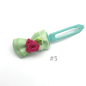 Preview: Dog bow clip with application 4,5 cm - Roses Vol. 1