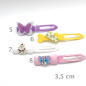 Preview: Hunde Haarspange mit Applikation 3,5 cm - Dies und Das Vol. 2