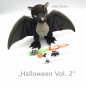 Preview: Dog hairclip with application 4,5 cm -  Halloween Vol. 2 - single