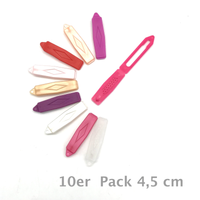 Auer Haarspangen Raute 10er Pack - Lady in Pink