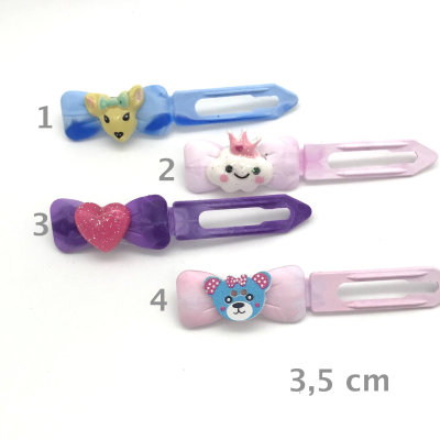 Hunde Haarspange mit Applikation 3,5 cm - Dies und Das Vol. 1