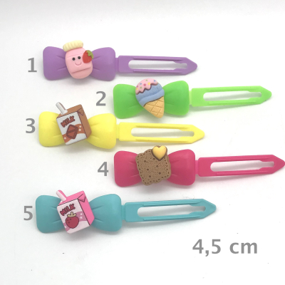 Hunde Haarspange mit Applikation 4,5 cm - Essen und Trinken