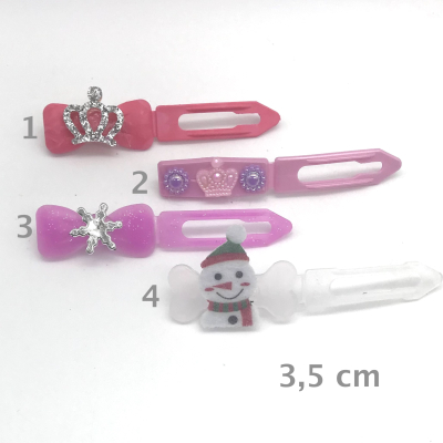 Hunde Haarspange mit Applikation 3,5 cm - Dies und Das Vol. 4