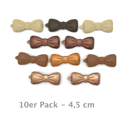 Auer Haarspangen gr. Schleife 10er Pack - Havanna