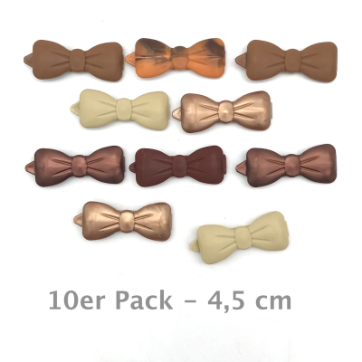 Auer Haarspangen gr. Schleife 10er Pack - Havanna-2
