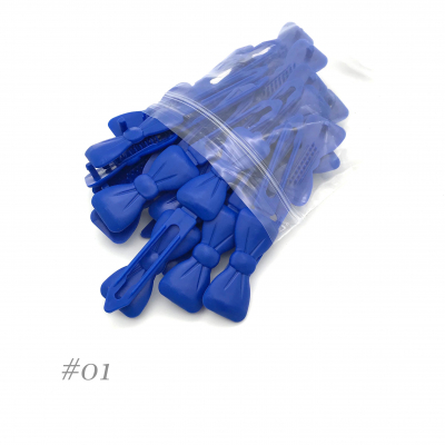 Auer Haarspangen Big Pack Schleife 3,5 cm #01 dunkel blau