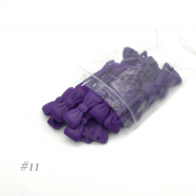 Auer Haarspangen Big Pack Schleife 4,5 cm #11 lila