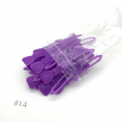 Auer Hair Clips Bulk Loop 3,5 cm #14 lilac