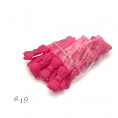 Auer Haarspangen Big Pack Schleife 3,5 cm #49 magenta