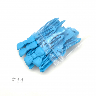 Auer Hair Clips Bulk Loop 4,5 cm #44 light blue