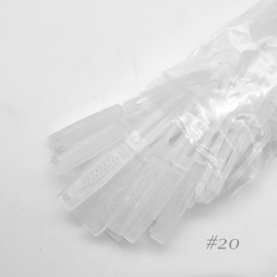 Auer Haarspangen Big Pack Raute 4,5 cm #20 transparent