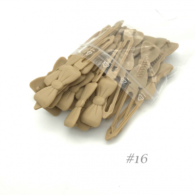 Auer Haarspangen Big Pack Schleife 3,5 cm #16 beige