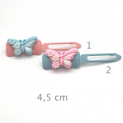 Dog hairclip with application -  Garden Party - single