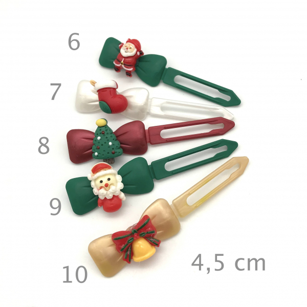 Dog hairclip with application -  Christmas is coming!!