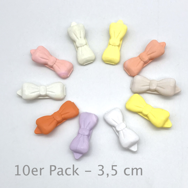 Auer Haarspangen Farbwechsel 10er Pack - pastell