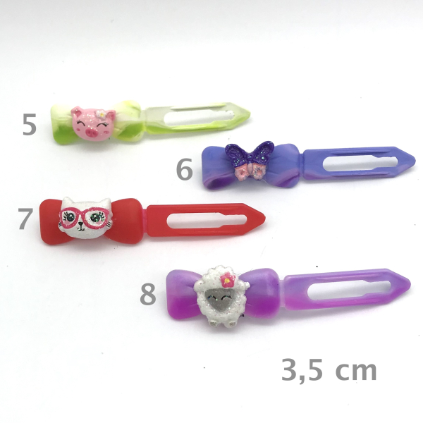 Hunde Haarspange mit Applikation 3,5 cm - Dies und Das Vol. 1