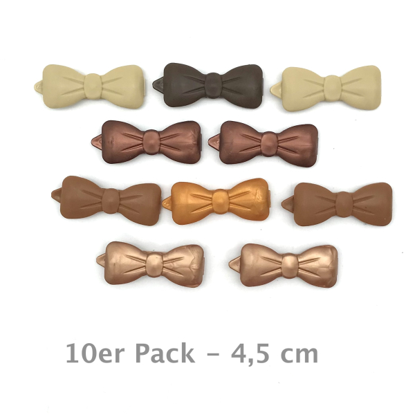Auer Haarspangen gr. Schleife 10er Pack - Havanna
