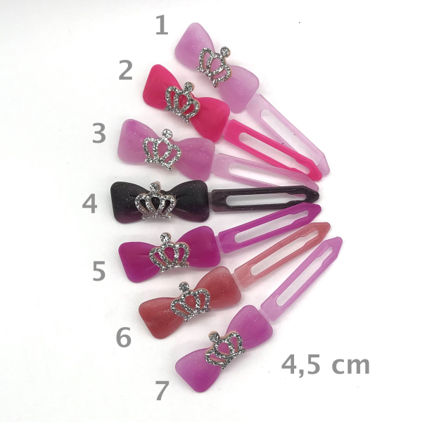 Dog hairclip with application 4,5 cm -  Garden Love - Kopie
