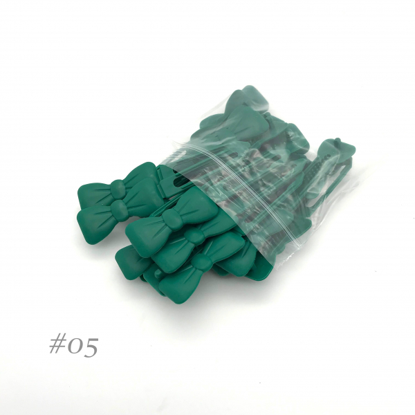 Auer Hair Clips Bulk Loop 3,5 cm #05 racing green