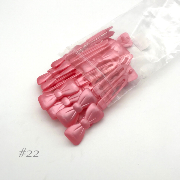 Auer Hairclips Big Pack #22 rose perle foncé - Kopie