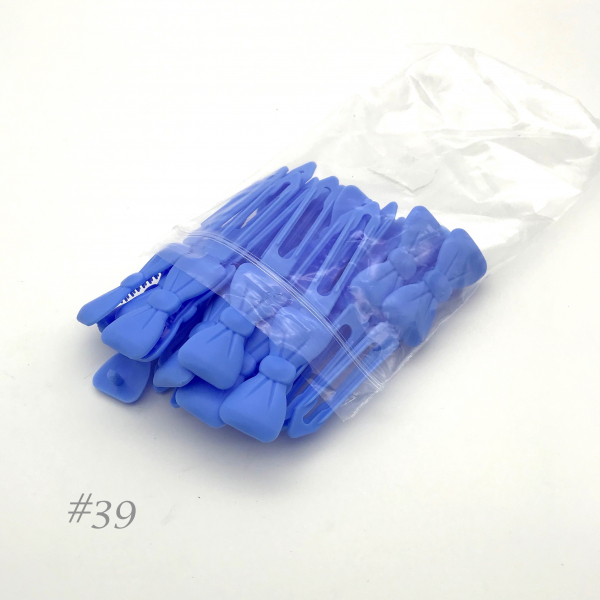 Auer Haarspangen Big Pack Schleife 4,5 cm #39 himmelblau
