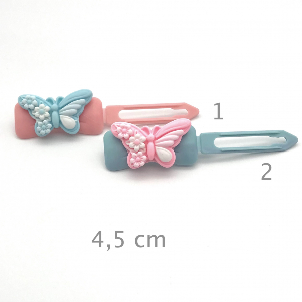 Dog hairclip with application -  Garden Party - single